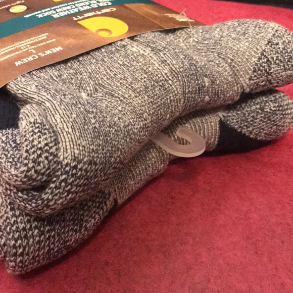 /SOLD/Carhartt Sock 4 Pack Cold Weather Wool Blend - Picture 6 of 7